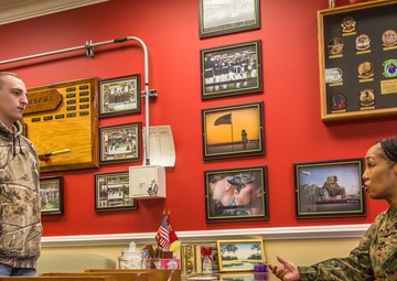 Wish granted: Teen trains with MCAS Beaufort Marines for a day