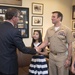 Secretary of defense meets with MoH recipient Edward Byers