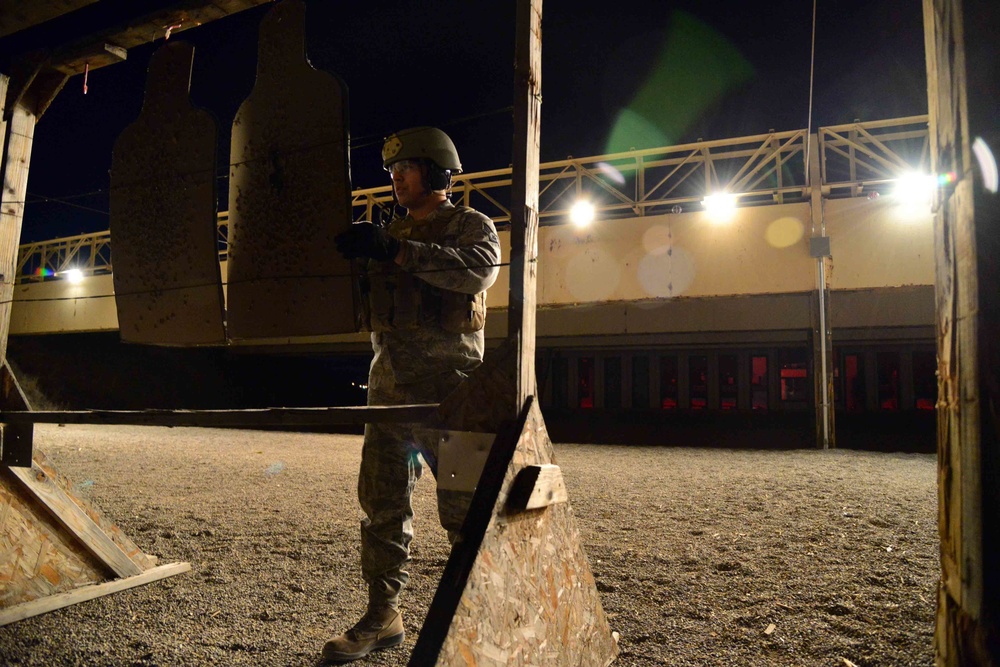 Defenders hit the mark during combat arms training