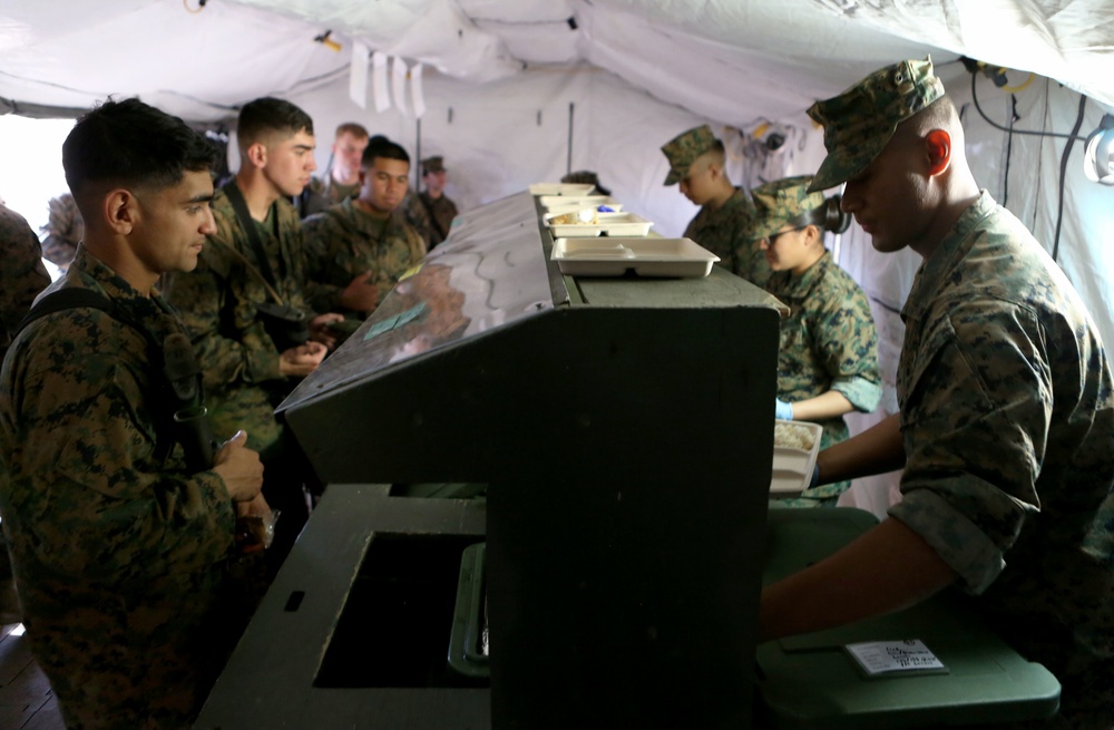 1st MLG represents the West Coast for the WPT Hill memorial award in field mess