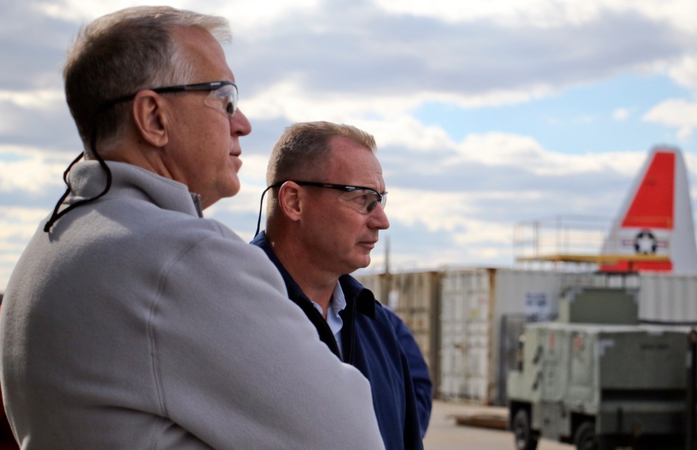 Sen. Thom Tillis visits Air Station Elizabeth City, NC