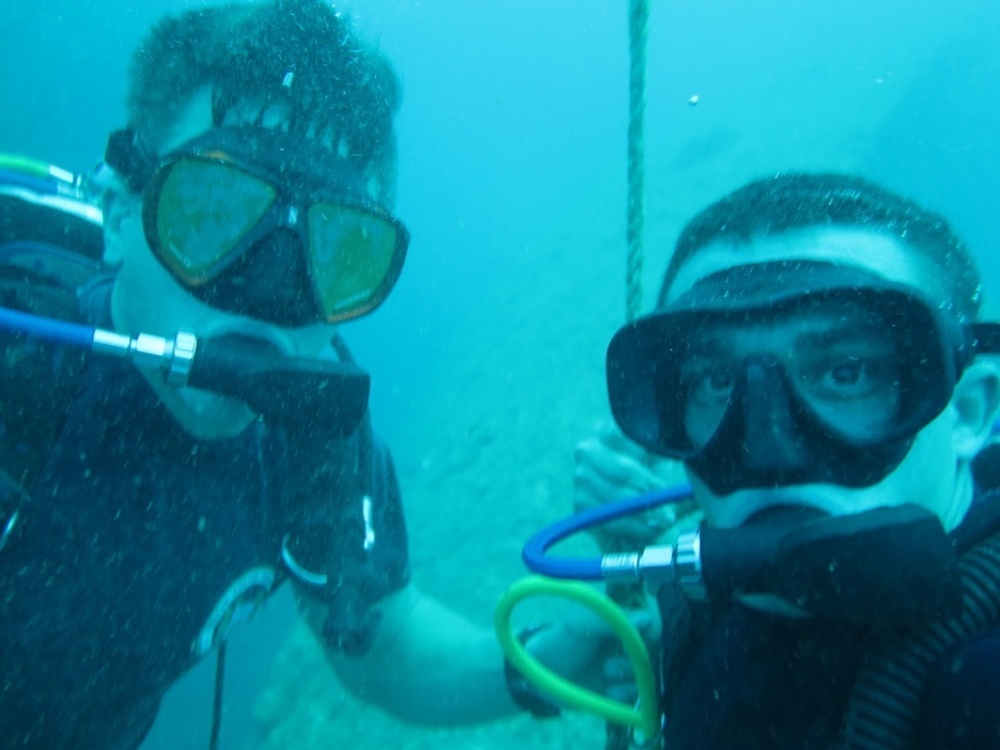 USCGC Sequoia collateral dive locker conducts final dive as team