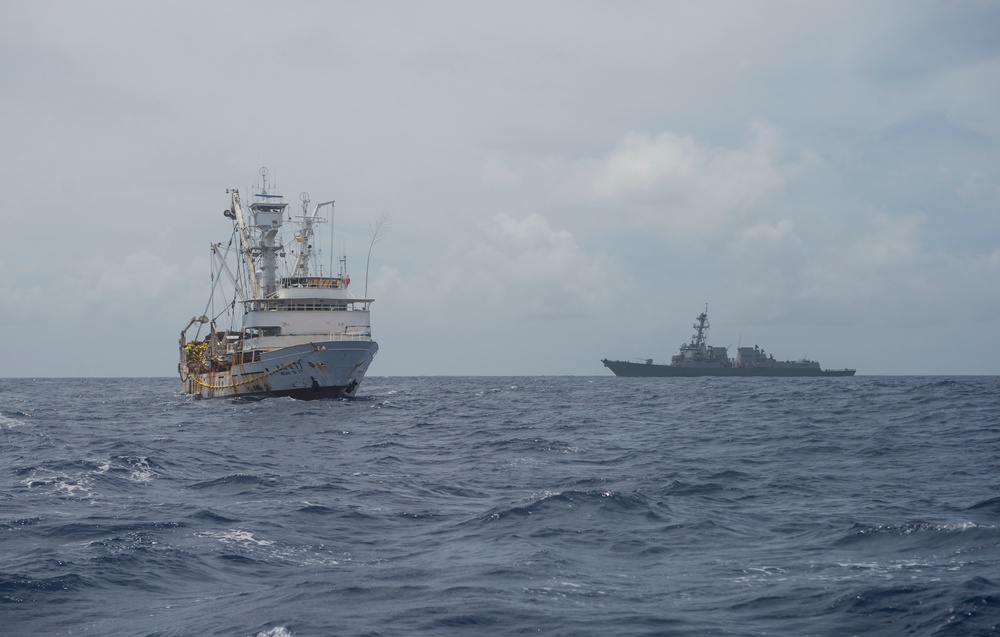 USS William P. Lawrence operations