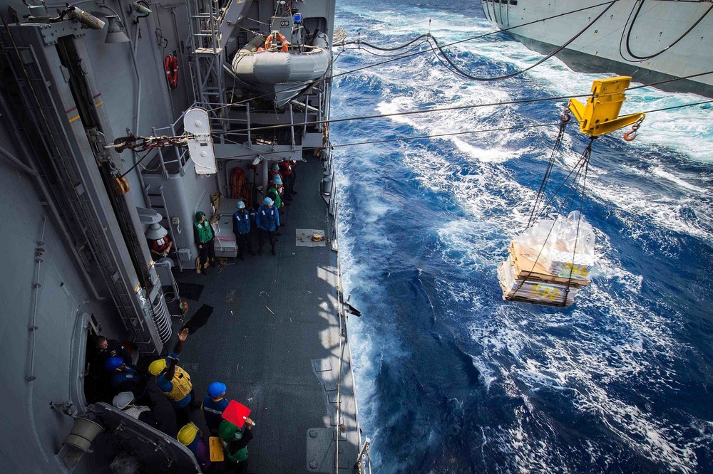 USS Mobile Bay operations