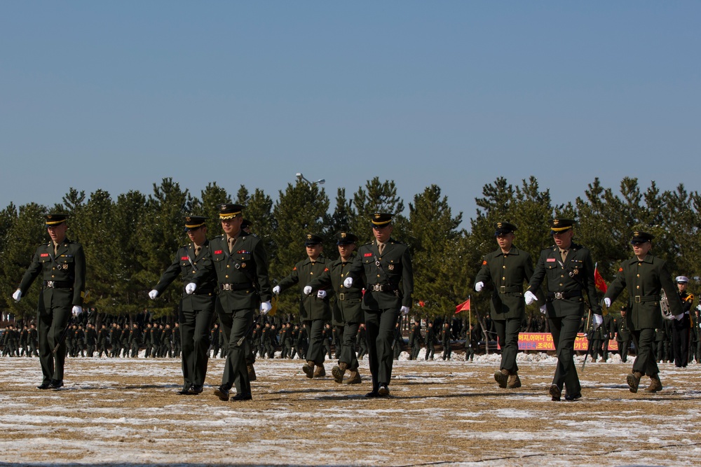 Republic of Korea (ROK) Marines Graduate