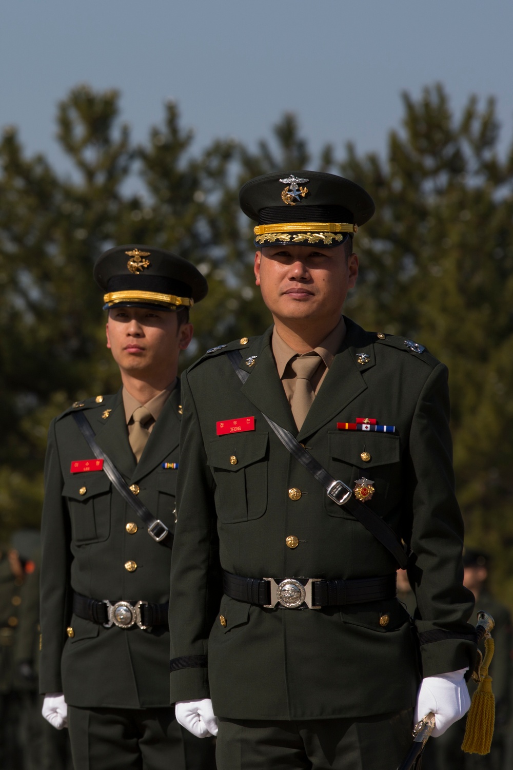 Republic of Korea (ROK) Marines Graduate