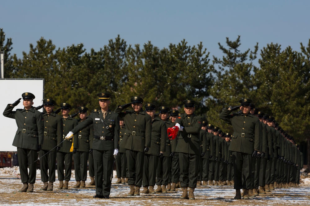 Republic of Korea (ROK) Marines Graduate