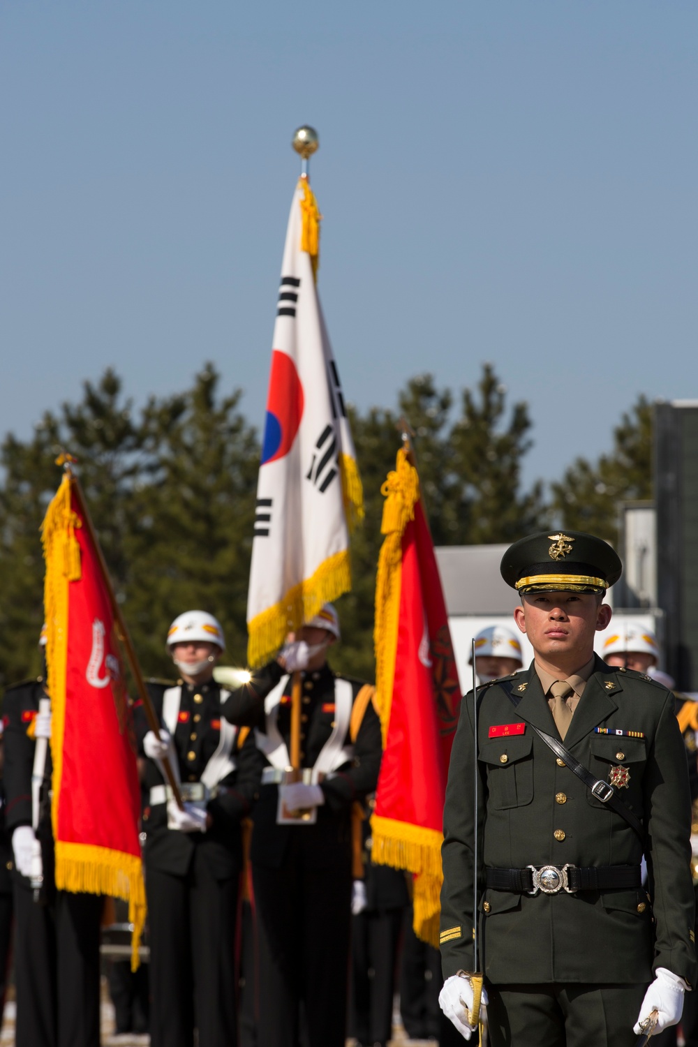 Republic of Korea (ROK) Marines Graduate