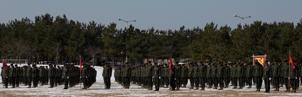 Republic of Korea (ROK) Marines Graduate