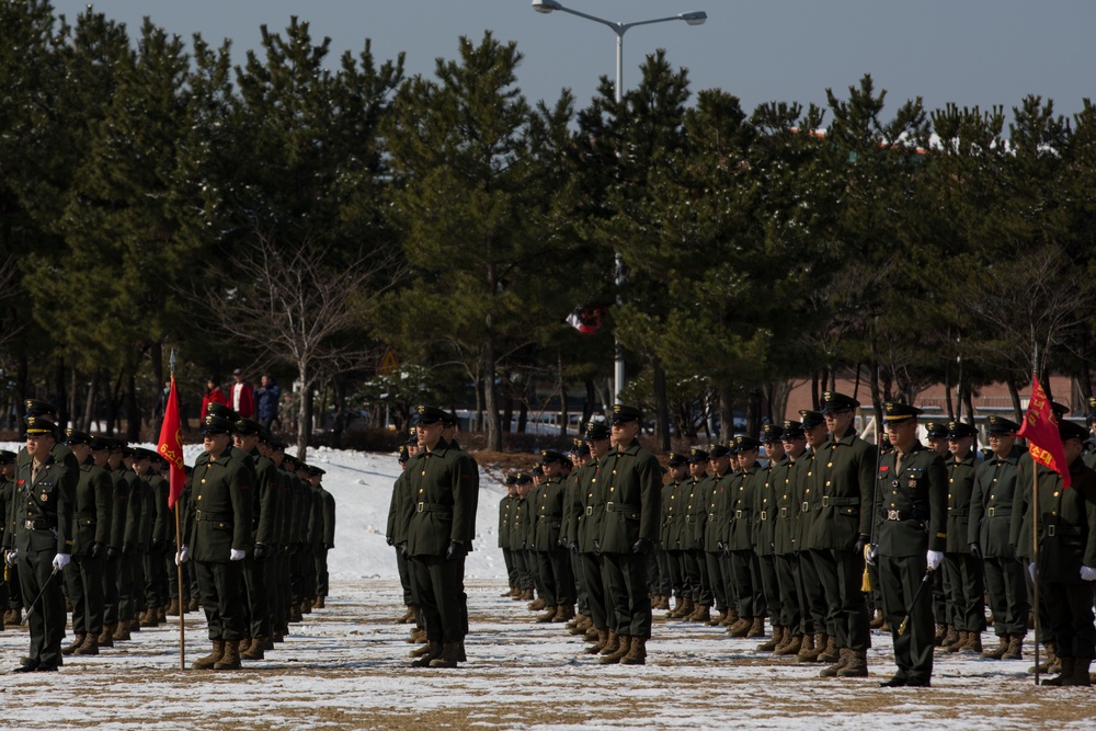 Republic of Korea (ROK) Marines Graduate