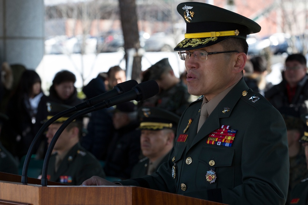 Republic of Korea (ROK) Marines Graduate