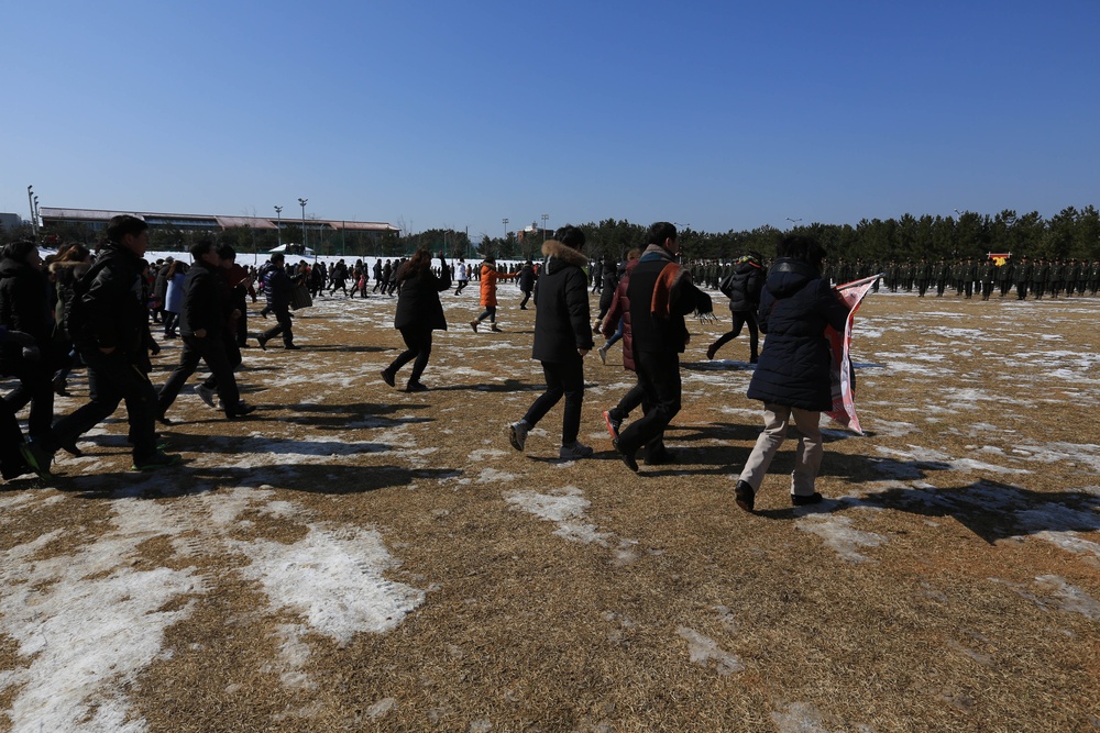 Republic of Korea (ROK) Marines Graduate