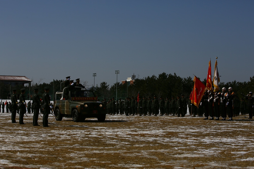 Republic of Korea (ROK) Marines Graduate