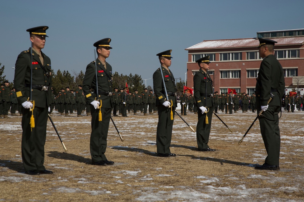 Republic of Korea (ROK) Marines Graduate