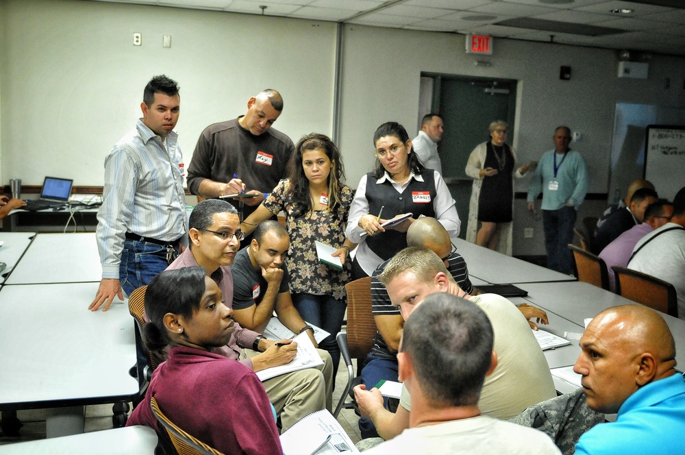 1st MSC Soldiers attend ACE-SI and ASIST training