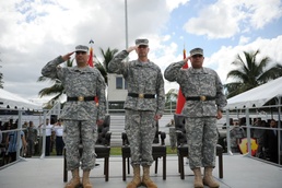 1st MSC’s change of command ceremony welcomes Brig. Gen. Rosende