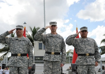 1st MSC’s change of command ceremony welcomes Brig. Gen. Rosende