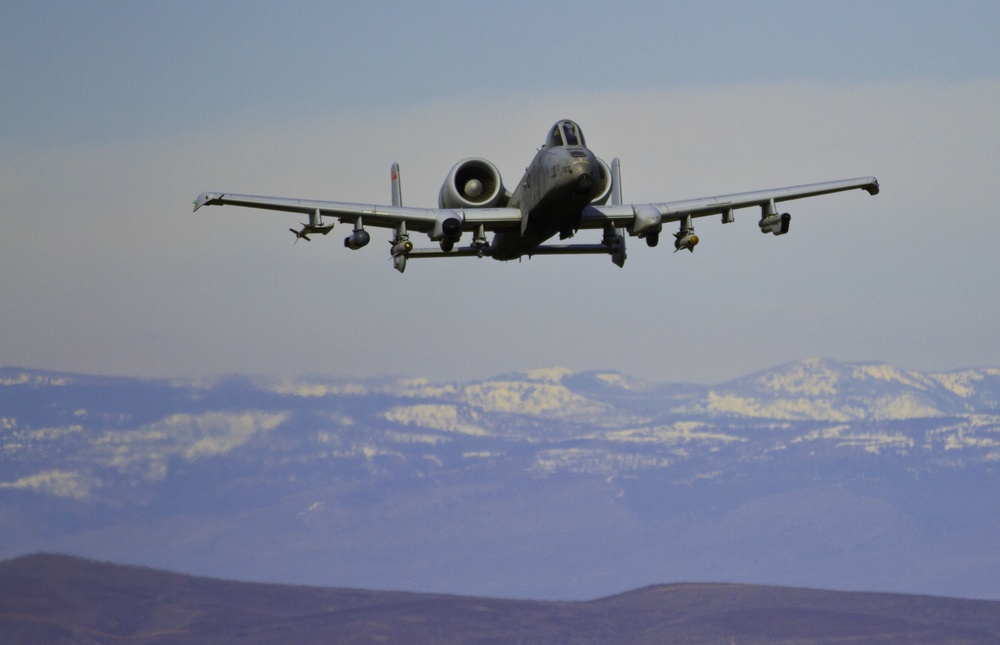 A-10 soars