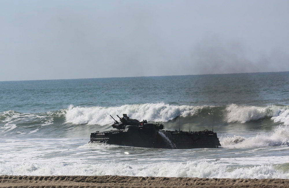 Exercise Iron Fist 2016: The final push; U.S. Marines, sailors, Japanese soldiers hit beach and beyond for PHIBLEX