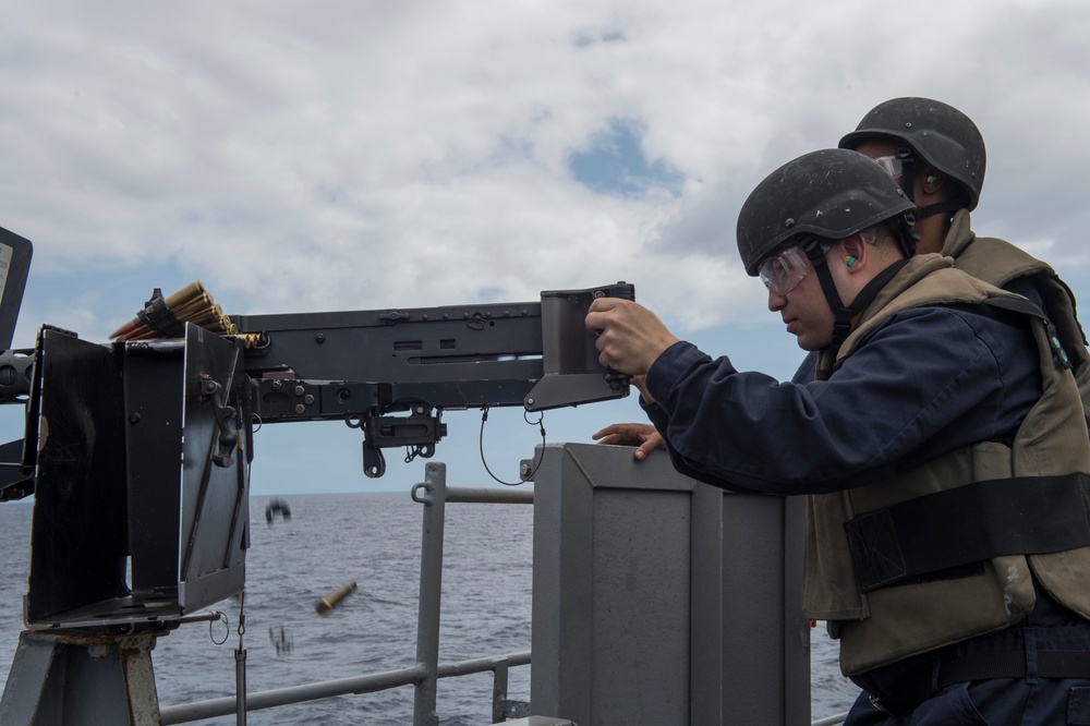 Small craft attack team live fire drill