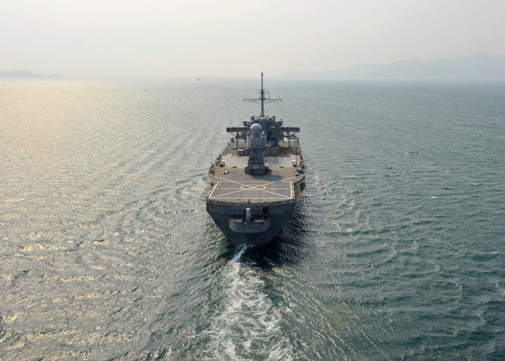 USS Blue Ridge operations