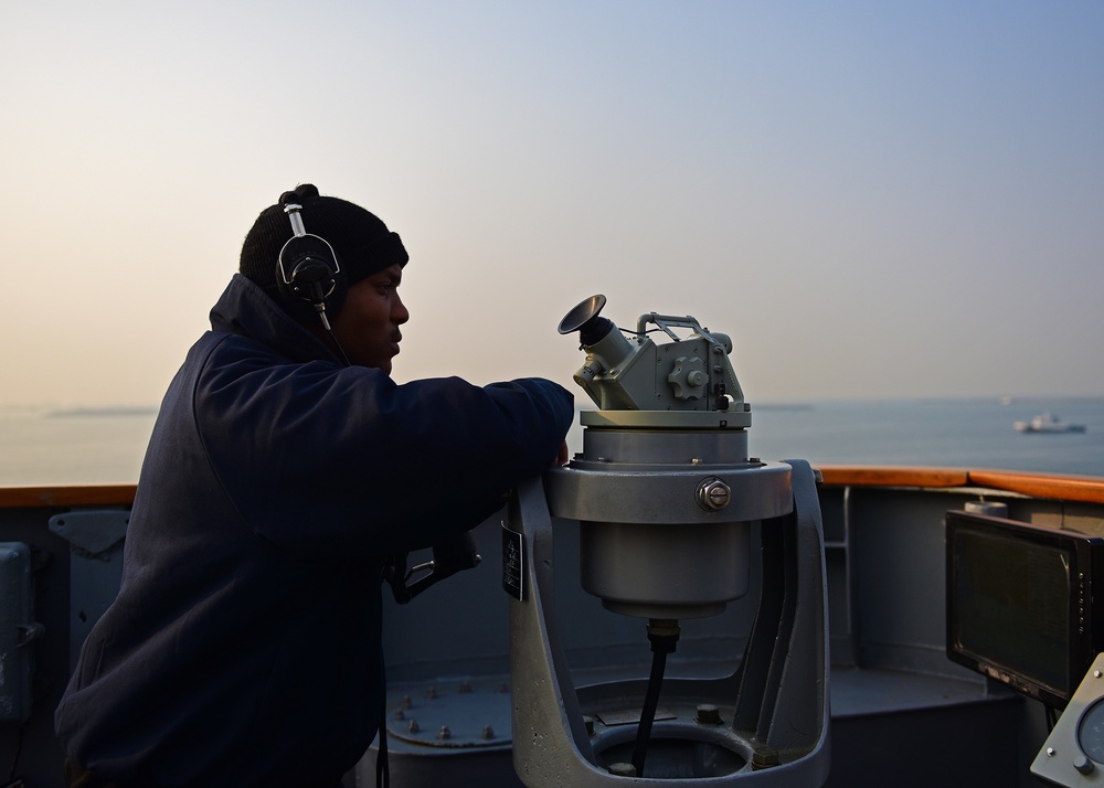 USS Blue Ridge operations