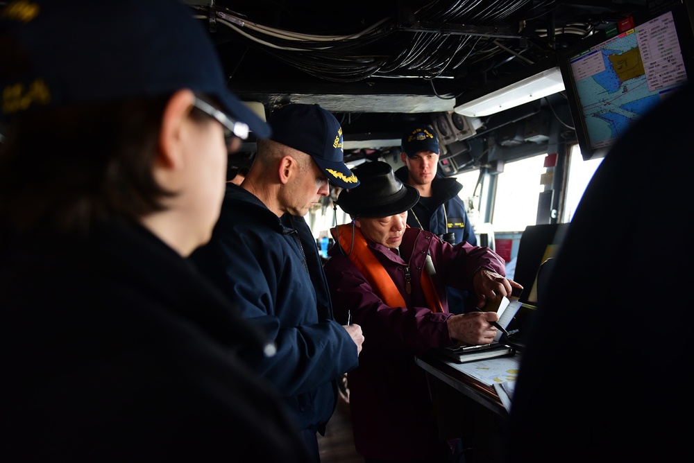 USS Blue Ridge operations