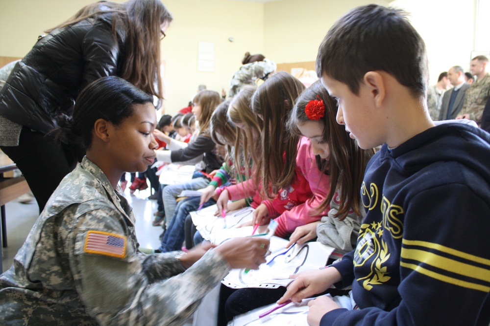 KFOR troops bring smiles to children in Kosovo