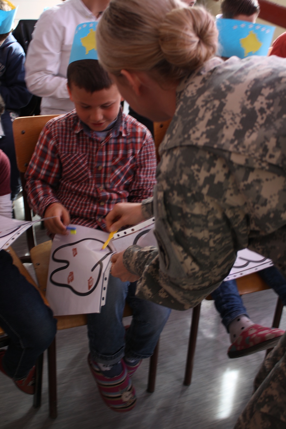 KFOR troops bring smiles to children in Kosovo