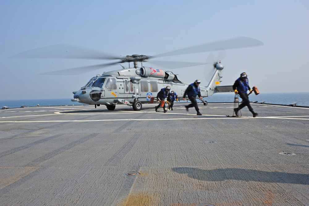 USS Blue Ridge operations