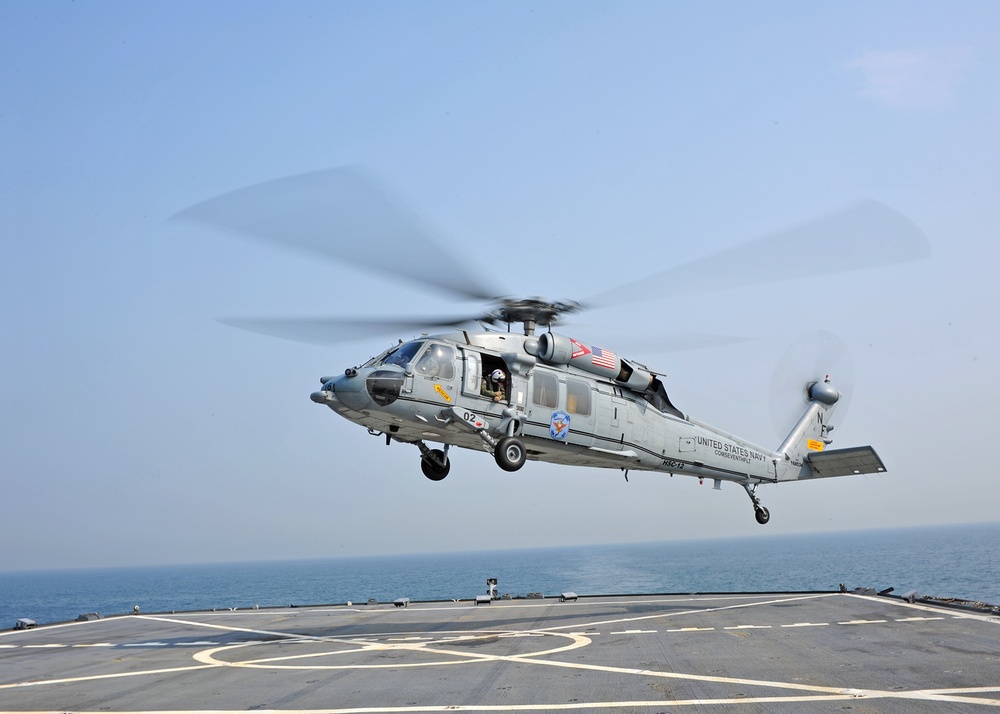 USS Blue Ridge operations