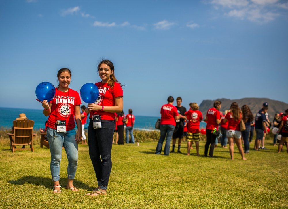 Friends And Family Participating in TAPS Remember the 12 Marines from HMH-463