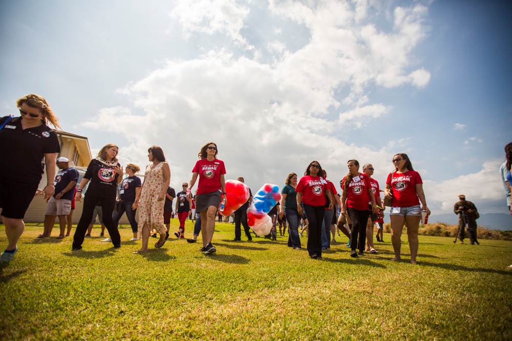 Friends And Family Participating in TAPS Remember the 12 Marines from HMH-463