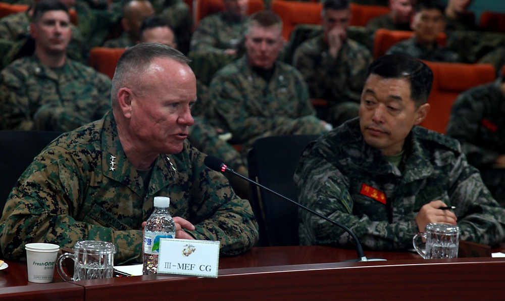 Over 60 U.S. Marine leaders travel to South Korea for talks, increased coordination with ROK forces