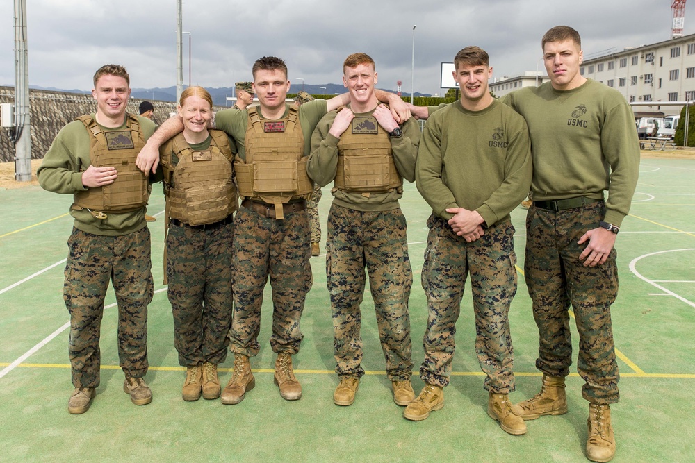 Marines heat up during frozen competition