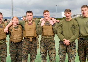 Marines heat up during frozen competition