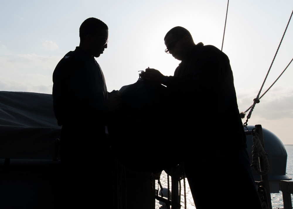 USS Germantown action