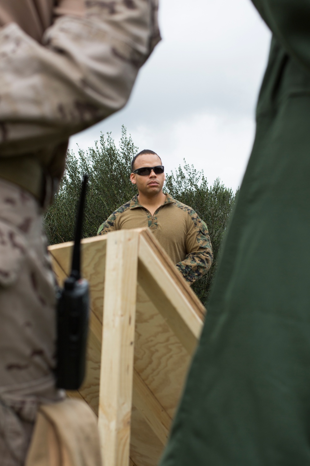 U.S. and Spanish EOD Marines hone breaching skills
