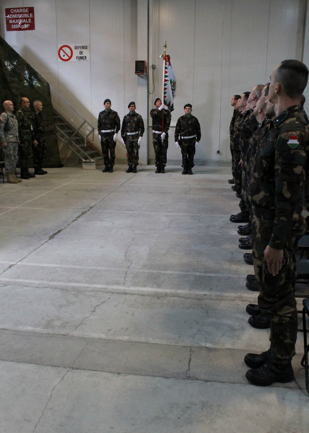Hungarian Army contingent reports for peacekeeping mission in Kosovo