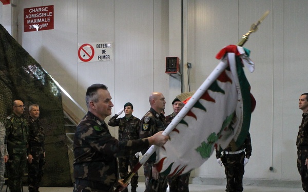 Hungarian army contingent reports for peacekeeping mission in Kosovo