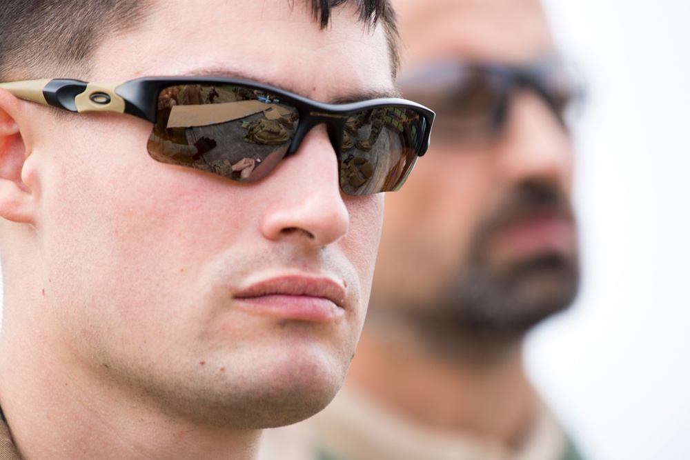 U.S. and Spanish EOD Marines hone breaching skills