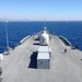 USS Mount Whitney underway in Cyprus