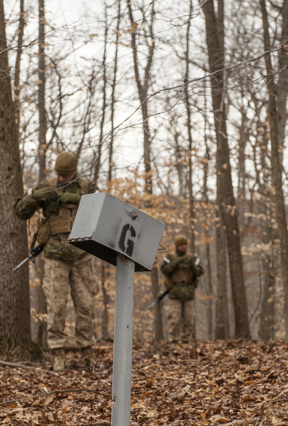 Charlie Company Day Land Navigation Course