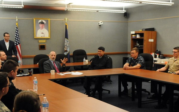 Director of Training Readiness and Strategy, deputy assistant secretary of defense visits center for Information Dominance