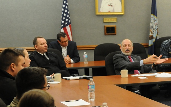 Director of Training Readiness and Strategy, deputy assistant secretary of defense visits center for Information Dominance