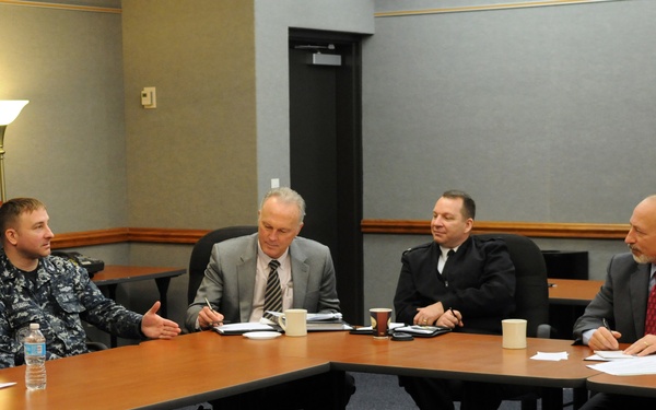 Director of Training Readiness and Strategy, deputy assistant secretary of defense visits center for Information Dominance