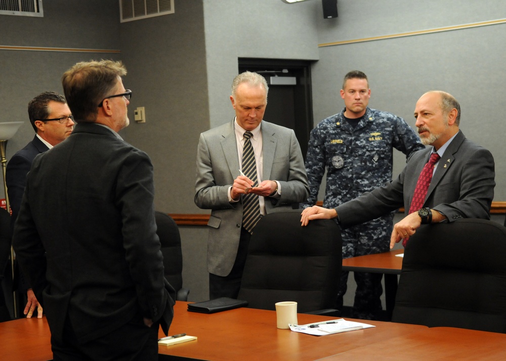 Director of Training Readiness and Strategy, deputy assistant secretary of defense visits center for Information Dominance