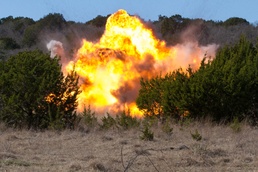 722nd detonates explosives of simulated chemical weapons