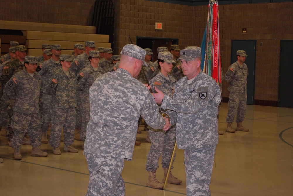 Fargo unit welcomes new command sergeant major
