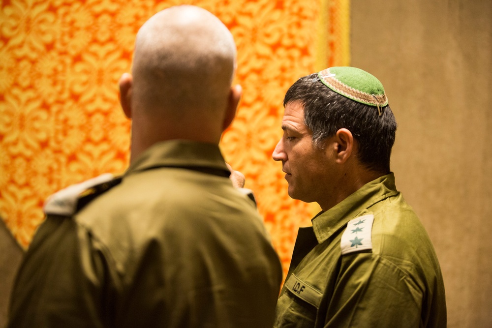 Israel Defense Forces leaders visit Camp Lejeune